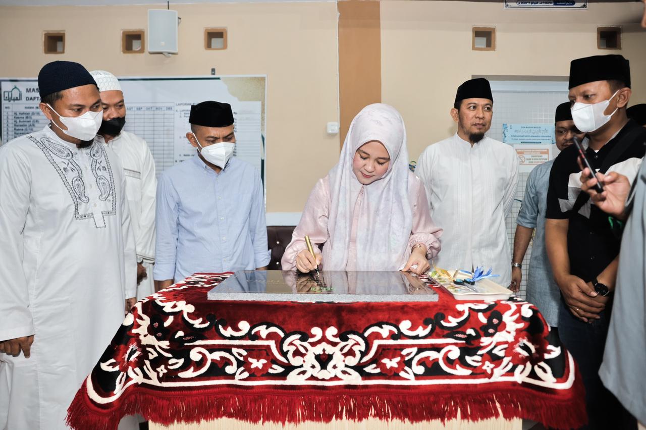 Wawali Fatma Resmikan Masjid Al Mubaraq Trika